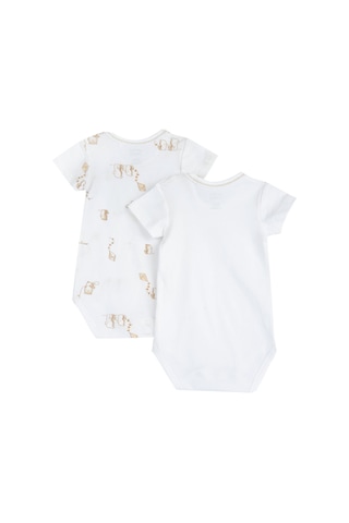 Chicco Bebek 2li Kısa Kollu Body Set 09101599000000 000033 Beyaz