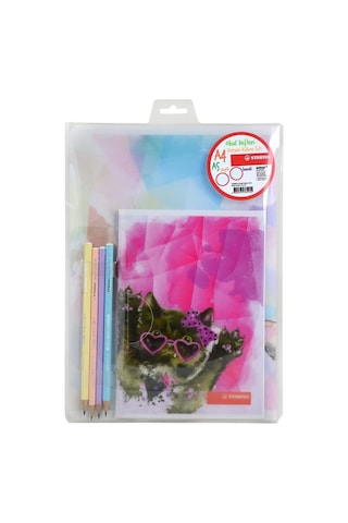 Defter Ve Kalem Seti Karışık Desen Yollanmaktadır.