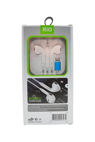 Rio İ7 Stereo Earphone Lightning Girişli Kulaklık S10