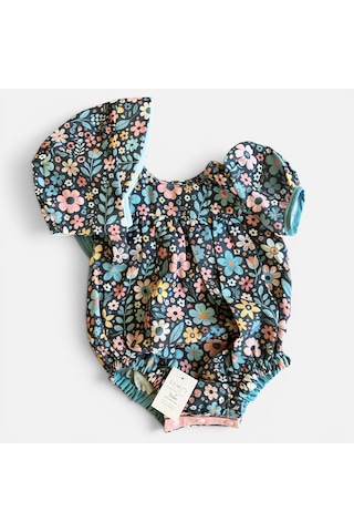Bebe Organik Muslin Bebek Tulumu "Karışık Renkli"