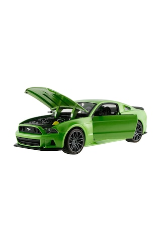Maisto 2014 Ford Mustang Street Racer 1:24 Model Araba S/e Yeşil