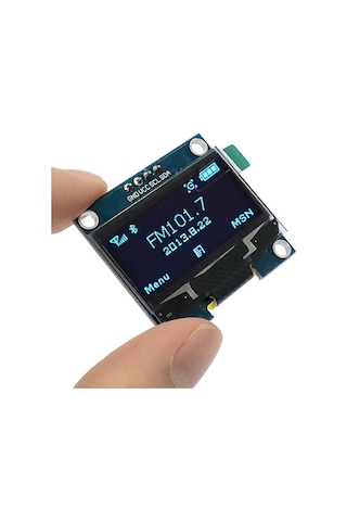 1.3 inch I2C Mavi Oled Lcd Modül SSH1106 DC 3.3V 5V 128x64 Pixel Grafik Lcd Display Ekran