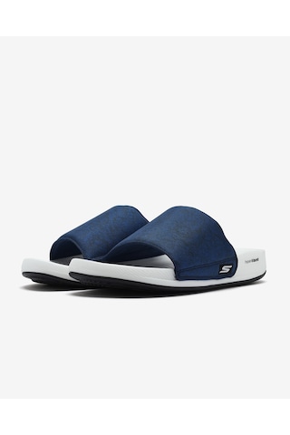 Skechers Hyper Slıde - Topographıc Erkek Lacivert Terlik 229137 Nvbk Lacivert