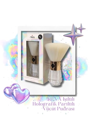 Işıltılı Holografik Parıltılı Dekolte Vücut Pudrası - Holographic Explosion For Decolette Vegan Mocha Mami