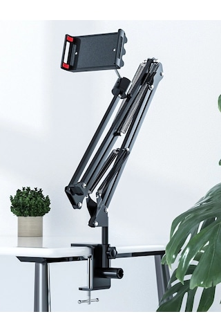 Dailytech 360 Derece Uzun Kol Tablet Telefon Tutucu Stand Stant