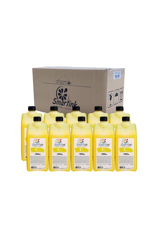 Smartink HP Uyumlu Pigment Mürekkep 10' L Sarı (H971P-H973P-H98