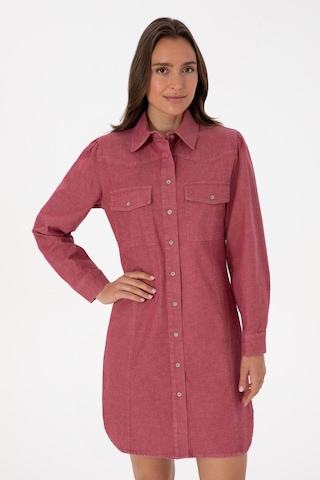 U.s. Polo Assn. Kadın Elbise Dokuma 50308597-vr104 Koyu Frambuaz/dark Raspberry