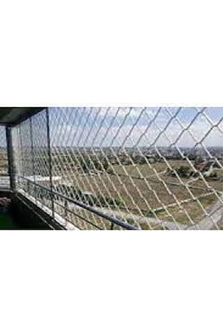 2x 10 Metre Balkon Merdiven Güvenlik Filesi Ağı Kalınlık 6 Mm2x