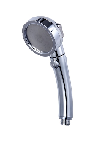 Kosona Chrome Kapaklı El Tipi Duş Başkanı: Tek Tuşla Suyu Durdur, 3 Fonsiyonlu Artırılmış Basınç, Çözülebilir Sprey, Evrensel 4 Parça Bağlantı Diğer