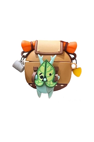 Folinda Airpods Uyumlu 4 Kılıfı Silikon Materyal Anahtar Zinciri İle Bluetooth Kulaklık Koruyucu Kroger Stili Taşınabilir Tasarım