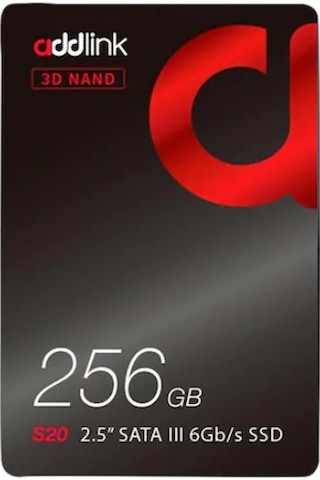 Addlink AD256GBS20S3S 3D Nand 2.5" 256 GB SATA 3 SSD Addlink AD256GBS20S3S 3D Nand 2.5" 256 GB SATA 3 SSD