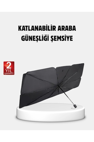 Mey İthalat 360 Ayarlanabilir Ön Cam Güneşliği Pratik Kullanım Ve Dayanıklı Yapı Diğer