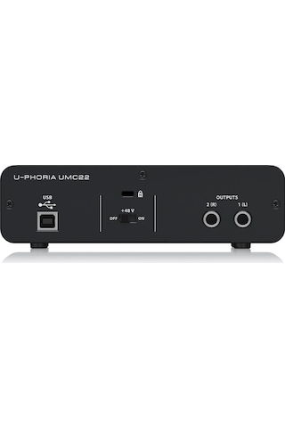 Behringer UMC22 Midas Mikrofon Preamfi 2x2 USB Ses Kartı