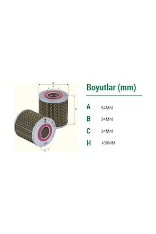 ML 105 FİL FİLTRE YAĞ FİLTRESİ CE1073 / LF599