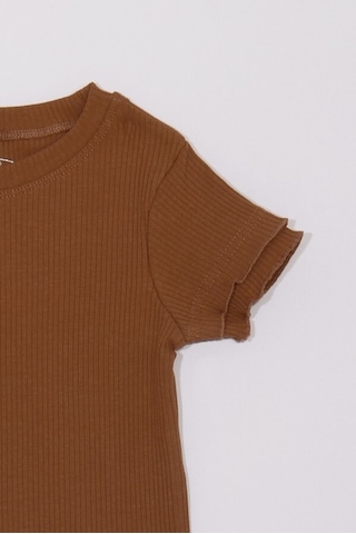 Xo Kids Kız Çocuk Tişort 5-9 Yaş 36020 Kahverengi