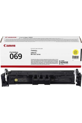 Canon LBP673CDW MF752CDW MF754CDW 5091C002 CRG-069 Sarı Toner 2100 Sayfa