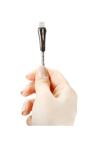 Ttaf T-CHR-04-3 USB-A To USB-C 2.4 A Işıklı Şarj Data Aktarım Kablosu 1 M