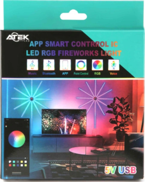River World Palmiye Model Rgb Şerit İç Mekan Led Renkli