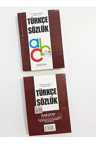 Karatay Yayınları Türkçe Sözlük