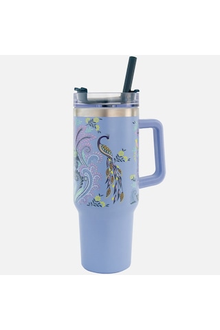 Portico Designs - Sara Miller: Savannah 115ml Pipetli Matara Desenli