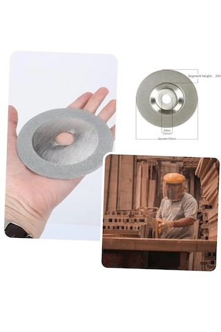 Bıçak Satır Makas Balta Bileme Diski 100mm Elmaslı Eğeleme Disk A