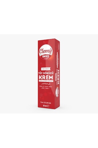 Clemy Unisex Tüy Dökücü Krem 40 ML