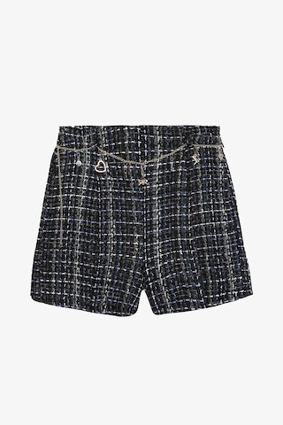 Quzu Zincir Detaylı Lacivert Kadın Şort Srt01160 Lacivert