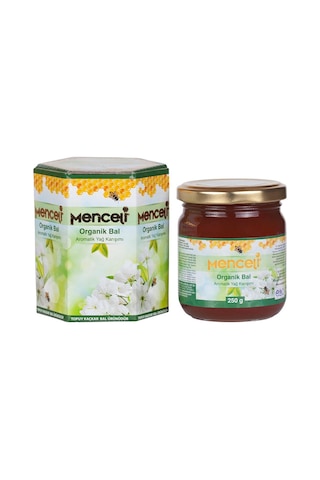 Topuy Kaçkar Menceli Aromatik Yağ Karışımı Organik Bal 250 G