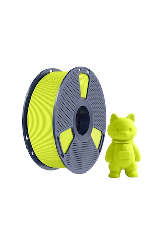 Sunlu Parlak Sarı Pla Mat Filament - 1.75mm - 1 Kg