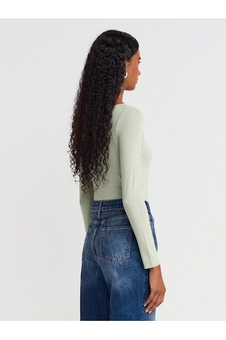 Dilvin 72041 File Yıkama Tint Denim Pantolon-tint Tint