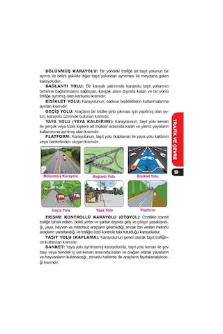 Türkçe Sürücü Eğitim Rehberi (Sürücü Kursu Kitabı)