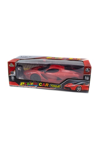 1:14 Ölçek Uzaktan Kumandalı La Ferrari Kırmızı Şarjlı Işıklı