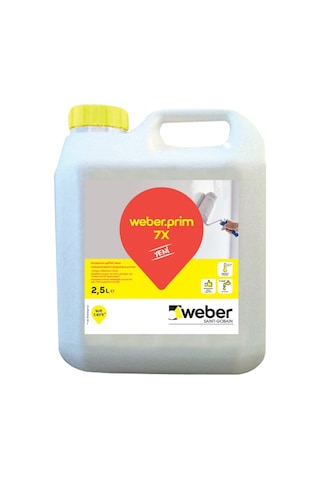 Weber Weberprim 7X Konsantre Şeffaf Astar 2,5 Lt