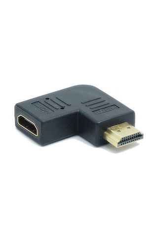 Hdmı Erkek Hdmı Dişi 90 Derece Yüksek Çözünürlüklü Adaptör
