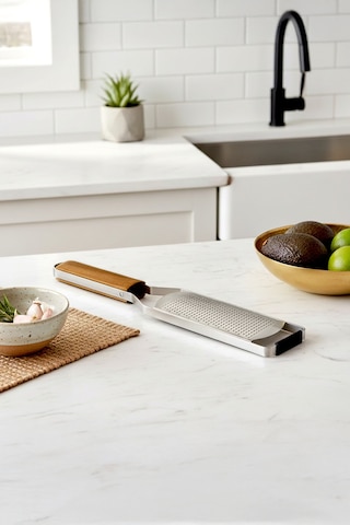 Akasya Saplı Paslanmaz Çelik Rende - 18/10 Stainless Steel Sebze Rende Aparatı Diğer