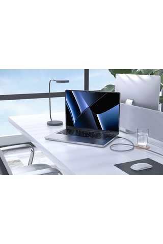 Geeksen Oraimo Ocd-cc11a Type-c'den Type-c'ye 2m Uzunluklu Gri Veri Kablosu