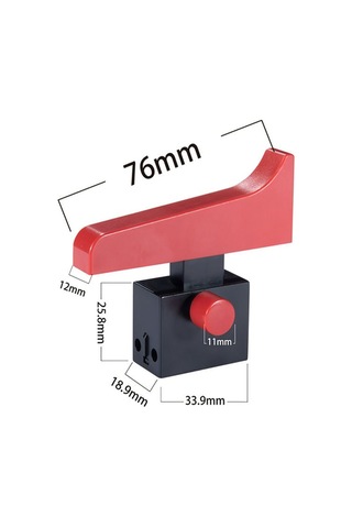 Elektrikli El Aletleri Makine Anahtarı 5a-8 Yüksek Güçlü Matkap Kesmemakinesi Tetik Anahtarı Tilki