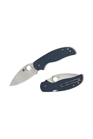 Spyderco Sage 5 Cpm Spy27 G10 Blue Plainedge Kamp Çakı Mavi 19047520