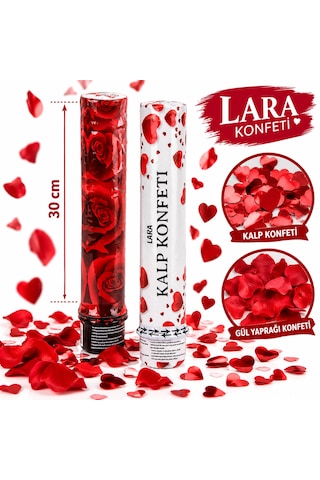 Lara Konfeti - 30 Cm Güllü 3+ Yaş