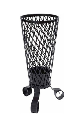 Ferforjeli Metal Siyah Şemsiyelik 21 50 Cm Siyah - 681904649 Siyah - 681904649 Siyah