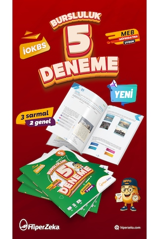 2027 5. Sınıf 5 Deneme Bursluluk İokbs 3 Sarmal & 2 Genel