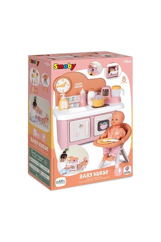 Smoby Baby Nurse Oyuncak Mutfak Ve Mama Sandalyesi 220503 Çok Renkli
