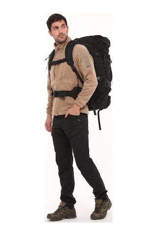 Single Sword Premium Kalite 100+10l Su Geçirmez Outdoor Sırt Çantası Siyah