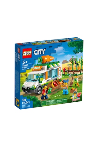 LEGO® City 60345 Çiftçi Pazarı Minibüsü 310 Parça
