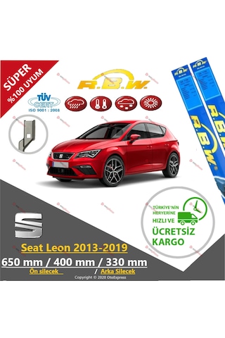 Seat Leon Ön ve Arka Silecek Takımı 2013-2019