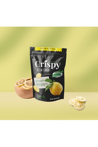 Dondurularak Kurutulmuş Limon Dilimleri 20 Gram 2'li Paket