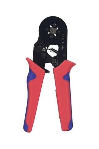 Konesam Hsc8 Profesyonel Kablolama Pensesi - 0.25-10mm² Arası Tüm Kablolar İçin, Rahat Kullanım Ve Dayanıklı Kırmızı