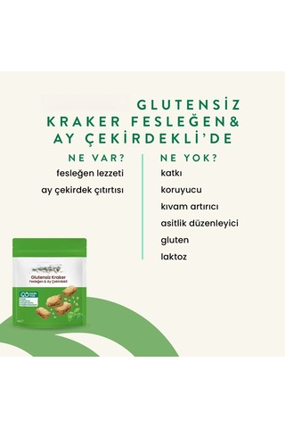 Mey İthalat Fesleğenli Ayçekirdekli Kraker 40 Gr