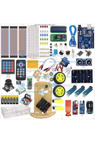 Arduino Profesyonel Sensör Eğitim Seti