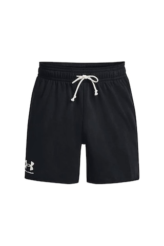 Under Armour Ua Rival Terry 6in Short Erkek Şort 1382427-001 Siyah-siyah